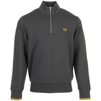 fred perry jersey half zip sweatshirt para hombre