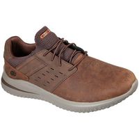 skechers deportivas moda baskets goga mat arch cuirsynthetique marron fonce para hombre