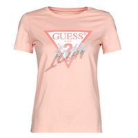 guess camiseta ss cn icon tee para mujer