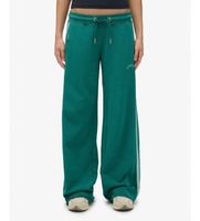 superdry para mujer w7011265a pantalon jogger essential logo straight verde l casual algodon