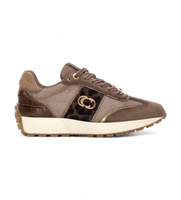 carmela para mujer 16270202-taupe zapatillas 162702 taupe 40 plano cordones casual