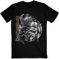 iron maiden tops y camisetas the future past tour 23 greyscale para mujer