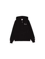 chaqueta champion full zip sweatshirt mujer negro