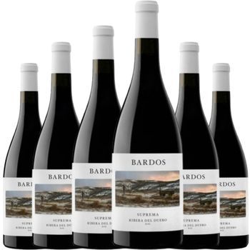 Bardos Suprema Vino Tinto 1tinta Del País, 14, ., Elaborado E 75 Cl Pack 6 Botellas