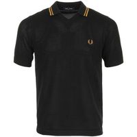 fred perry polo pointelle knitted shirt para hombre