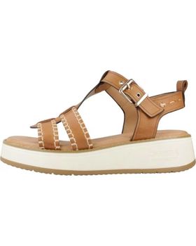 de CARMELA SANDALIA DE MUJER DE LA MARCA EN PIEL CAMEL