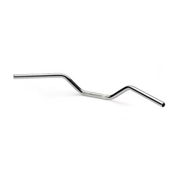 Manillar 22.2mm LSL Flat Track acero cromado