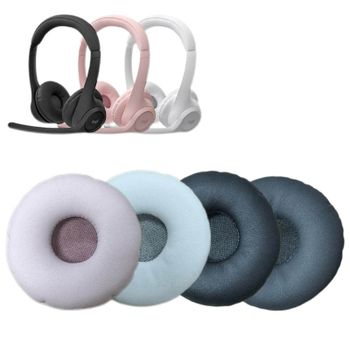 Adecuado para almohadillas de auriculares Logitech Zone300 H390, funda de auriculares, almohadilla de esponja, orejeras de cuero.