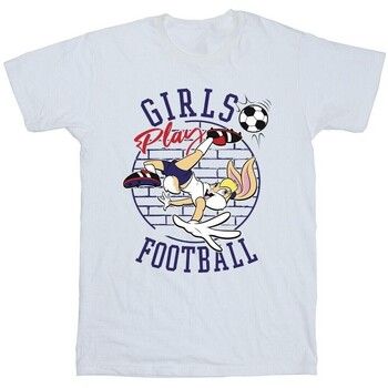 Dessins Animés Camiseta Girls Play Football para hombre