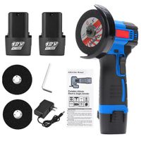 mini amoladora de 2 baterias maquina pulidora electrica para uso domestico