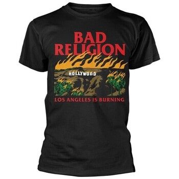 Bad Religion Camiseta Los Angeles Is Burning para hombre