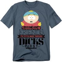 south park camiseta wade through dicks para mujer
