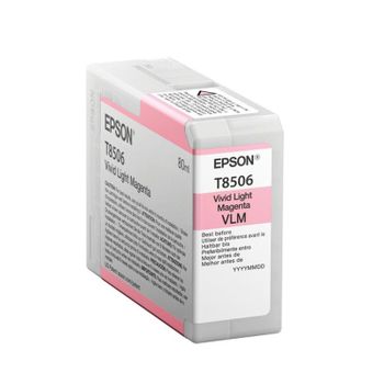 Cartucho de Tinta Epson T8506 Magenta Claro 80 ml Original