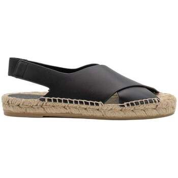 PALOMA BARCELÓ Alpargatas MEDELIA COWHIDE BLACK para mujer