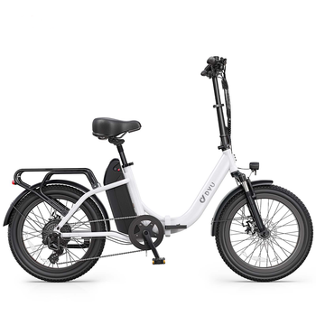 Bicicleta Eléctrica Urbana Dyu C9, Plegable, 48 V 250 W 15,6 Ah, Verde