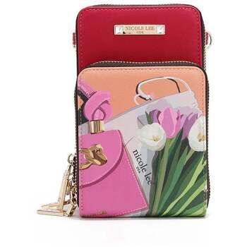 Nicole Lee Cartera BANDOLERA MULTIFUNCIONAL PARA MOVIL (VIOLET BLOSSOM) para mujer