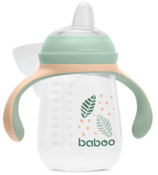 Baboo Vaso de Aprendizaje con Boquilla Peachy Keen +6m 260 ml