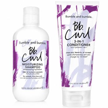 Bumble and bumble Curl Moisturizing Shampoo 250ml & 3-in-1 Conditioner 200ml Bundle