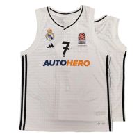 camiseta facundo campazzo real madrid baloncesto adidas junior primera equipacion blanca 2024-25 euroliga