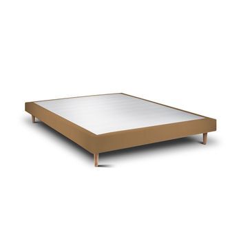 Base De Cama Rígida 15 Milano  Tabac Cónica 195 X 140 Cm
