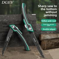 la sierra de mano plegable ergonomica dgev es adecuada para cortar madera al aire libre podar arboles acampar hacer senderismo y otras actividades