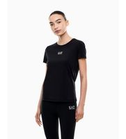 ea7 para mujer 7w000930af14524 camiseta ventus7 negro m casual deportivo poliamida manga corta
