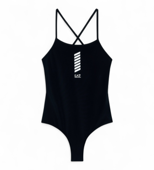 EA7 para mujer. 7W000285_AF20663 Bañador Water Sports negro (XL), Casual, Beachwear, Poliéster