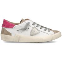philippe model short prld vxc1 prsx low woman-veau mixage croco blanc fucsia para mujer