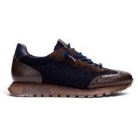 hispanitas zapatillas deportivo oregon combi azul marron para mujer
