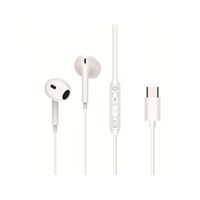 conceptronic brendan02w auricular y casco auriculares alambrico dentro de oido llamadasmusica usb tipo c blanco