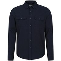 mountain warehouse camisa manga larga trace para hombre