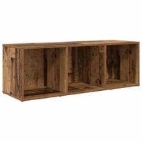 conjunto de mueble de tv 72 x 35 x 37 cm marron vidaxl