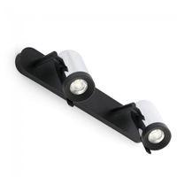 aplique orleans 2 luces