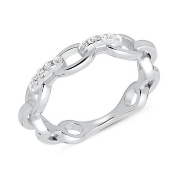 Anillo para mujer de plata 925 con circonita cúbica
