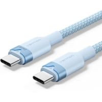 cable usb-c 5a 240w vention trisf 1m azul
