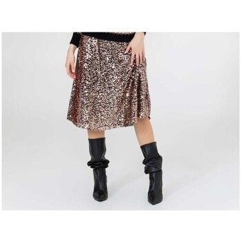Markup Falda Gonna Pailettes Bronzo MW66242 para mujer
