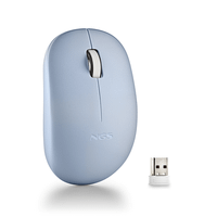 ngs raton inalambrico teclas silenciosas azul