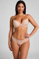 hunkemoller braguita brasilena de algodon georgia beige