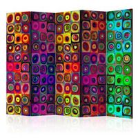 biombo - colorful abstract art ii 225x172 cm