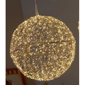 Bola Oro Perlas 50d Cms. 800 Leds Ip44 50d Cms