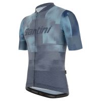 santini indoor mens forza short sleve jersey - l