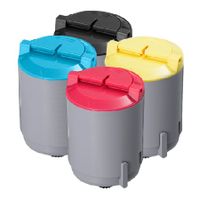 compatible multipack samsung clp-p300c toner cartridges