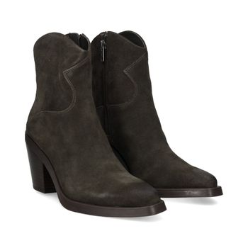 Ash Botines Con Tacón Mujer - Gris Talla 36