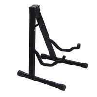 soporte de suelo para guitarra electrica acustica clasica espanola y bajo negro acustica electrica espanola