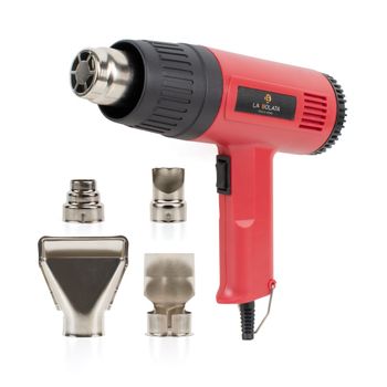 The Secret Home Pistola de Aire Caliente de 1500 W - 4 Boquillas - Alta Temperatura