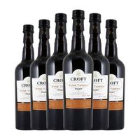 croft port vino generoso fine tawny porto 75 cl 20 vol pack de 6 unidades