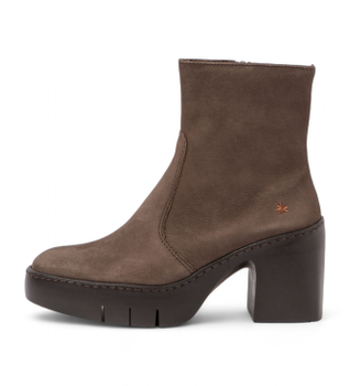 Art para mujer. 116561212003_012 Botines de piel 1656 marrón (42), 3 a 5cm, Cremallera, Casual