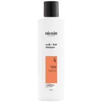 nioxin scalp and hair thickening system 4 shampoo for coloured dry and damaged hair with progressed thinning 300ml