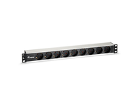 regleta alimentacion aluminio rack 19 1u 9 tomas