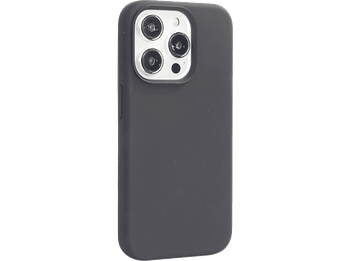 Funda móvil - ISY ISC 2334, Para Apple iPhone 15 Pro, Silicona, Antisalpicaduras, A prueba de golpes, Negro